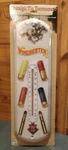 New Rivers Edge Nostalgic Tin Winchester Ammo Indoor/outdoor Thermometer. Fixed Price $12.99.