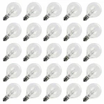 Clear 5W G40 Globe Bulbs For Outdoor String Light Replacement. Fixed Price $259.99.