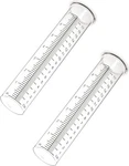 7" Capacity Rain Gauge Glass Replacement Tube With Lip For Yard Garden (2). Fixed Price $17.86.