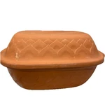 Vintage Litton Simmer Pot Terra Cotta Dutch Oven Germany 847 Ceramic Casserole. Fixed Price $24.99.