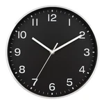 46020 Equity By Crosse 10" Brushed Metal Analog Quartz Wall Clock - Black. Fixed Price $19.95.
