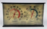 Springfield Table Top Comfort Monitor Mcm Vintage Temperature Humidity Read. Fixed Price $19.99.
