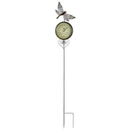 Swim Central 41.75" Iron Dragonfly Garden Stake Thermometer. Fixed Price $52.91.