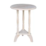 International Concepts Round Unfinished Plant Table. Fixed Price $80.69.