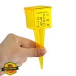 Okllen 15PC Rain Gauge 1.5" Yellow Transparent Outdoor Yard Garden Lawn Tool. Fixed Price $27.99.