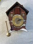 North Pole Cuckoo Sound Clock By Mark Feldstein 12 Christmas Carols Music New. Fixed Price $48.75.
