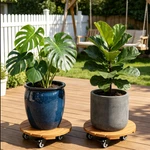 2PCS Round Dolly Lockable Wheels Transporting Potted Plants Portable. Fixed Price $50.99.