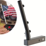 Flagpole Connector With Hitch Tow 2" Trailer Receiver For Pick Up Truck Suv Crv. Fixed Price $17.79.
