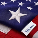 Large American Flags For Outside 6X10 Premium Embroidered. Fixed Price $39.99.
