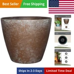 Classic Home And Garden Vogue Planter Pots W/pottery Quality Finish - Modern .... Fixed Price $27.58.
