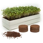 Microgreens Growing Kit 2 Ceramic Trays, Coconut Coir & Seeds Indoor Wind.... Fixed Price $57.80.
