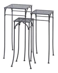 Deco 79 Metal Indoor Outdoor Plantstand Cut-out 3 Tier S.... Fixed Price $147.31.