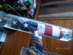 New Annin United States Set With Flag, Pole, Bracket, Eagle Topper. Fixed Price $11.39.