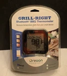Oregon Scientific Grill Right Bluetooth Wireless Bbq Thermometer AW133 W/ Probe. Fixed Price $23.00.
