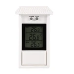 Houkiper Min Max Thermometer - Digital Greenhouse With Hole Hook .... Fixed Price $18.68.