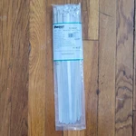 Panduit Stainless Steel Self-locking Cable Ties 14.3IN 200LB Silver 50 Pack. Fixed Price $33.00.
