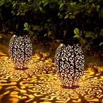 Oxyled Solar Lanterns Outdoor Waterproof, 2 Pack Hanging Lights For Garden. Fixed Price $69.34.