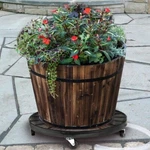 Devault Indoor Plant Dolly/caddy, Black, 12-INCH Heavy Duty Holds Up To 500 Pds.. Fixed Price $40.25.