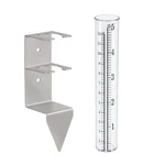 5" Timenued Rain Gauge Outdoor Use Small Freeze Proof Best Rated Weather Tool. Fixed Price $12.99.