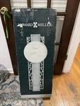 Howard Miller Trevisso Wall Clock Wrought Iron Pendulum,antique Platinum Finsh. Fixed Price $343.96.