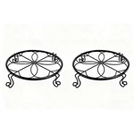 1/2/4 Pack 10/12 Inch Heavy Duty Iron Plant Stands - Rustproof Metal Flower P.... Fixed Price $25.99.