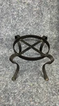Iron Plant Stand Round 3 Legs Scroll Garden Decor. Fixed Price $75.00.