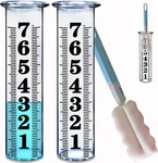 7 Inch Plastic Rain Gauge Replacement Tube, Upgrade Freeze Proof Outdoor. Fixed Price $29.99.