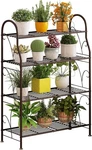 Plant Stand Indoor Outdoor Shelf 3 Tier Metal Corner Flower. Fixed Price $48.98.
