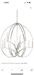 Minka Lavery 4989-613 Tilbury 9-LIGHT Chandelier Polished Nickel. Fixed Price $250.00.