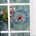 2PK Kleertemp Outdoor Windowpane Thermometer Fahrenheit Made Usa Model KT-7. Fixed Price $237.99.