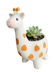 Ceramic Giraffe Flower Pot Unique Animal Planter For Home Decor. Fixed Price $15.82.