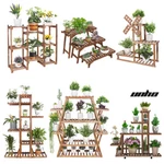 New Design Wood Plant Stand Flower Rack Display Garden Balcony Patio Living Room. Fixed Price $35.93.