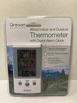 Oregon Scientific THT312 Wired Indoor/outdoor Thermometer W/ Digital Alarm Clock. Fixed Price $24.99.