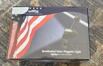 Independence Residential Solar Light 5 -7 Flagpoles Led. Fixed Price $30.00.