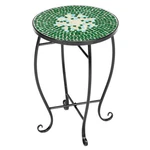 Mosaic Accent Table End Plant Stand Decor For Patio Porch Balcony Indoor. Fixed Price $45.99.