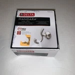 Delta Mandara Towel Hook In Brushed Nickel 76235-BN New Box. Fixed Price $14.97.