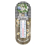 Briarwood Lane Crated Mason Jars Metal Thermometer. Fixed Price $17.95.