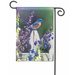 Studio M Breezeart Garden Flag, Bluebird Song. Fixed Price $14.00.