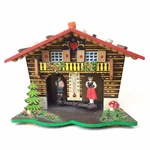Vtg Wood Joggili West Germany Weather Cabin Wall Thermometer Handpainted. Fixed Price $46.20.