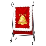 Esttop Scroll Garden Flag Stand Metal Iron Holder 12X18 Inches, Black. Fixed Price $32.61.