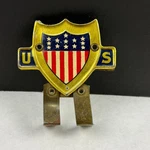 Vintage Annin Us 13 Stars Auto Bike Parade Flag Holder. Fixed Price $82.99.
