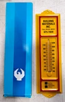 Building Materials Fall River Wall Mounted Pressed Metal 12" Thermometer New. Fixed Price $49.95.