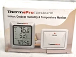Thermopro TP60BW Digital Hygrometer Indoor Wireless Outdoor Thermometer. Fixed Price $25.99.
