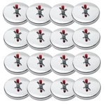 (16 Pack) Magnetic Flag Holder Truck Trailer Pilot Car Wide Oversize Load Safety. Fixed Price $89.99.