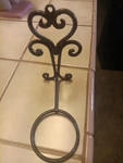 Single Pot Scroll Metal Wall Planter Indoor Outdoor Garden Decor. Fixed Price $9.99.