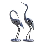 Spi Crane Pair Led Garden Sculpture. Fixed Price $715.00.