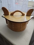 2005 Al Anderson Norwegian Bentwood Tine Box Folk Art Scandinavian. Fixed Price $39.99.