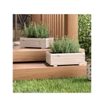 Timber Valley 10" 16" Cedar Garden Planter Box & Storage (set Of 2). Fixed Price $29.99.