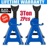 Heavy Duty 3 Ton Axle Stands For 4X4CARAVAN Garage Workshop Steel Robust. Fixed Price $86.78.