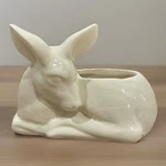 Shawnee Pottery Lying Deer Planter. Fixed Price $26.00.